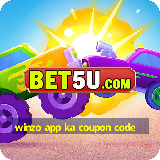 winzo app ka coupon code